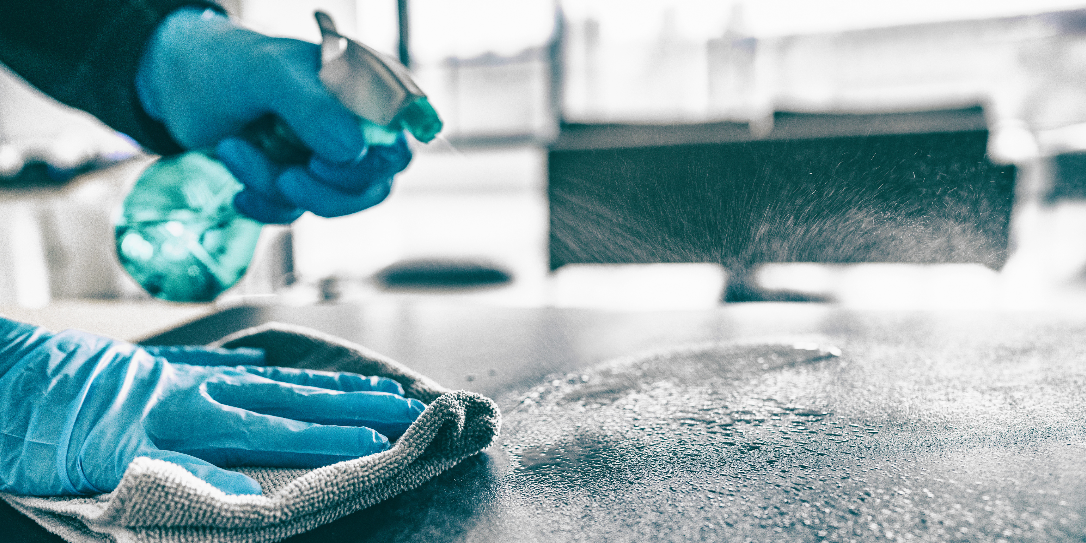 Sanitising And Disinfecting cleaning